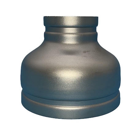 Industrial Choice Groove Cone Concentric Sch 10 SS316 6x4 GV-CONE-C-6x4-S10S6